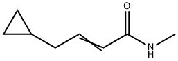 4-시클로프로필-N-메틸부트-2-에나미드 구조식 이미지