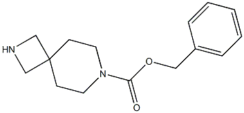 benzyl 2,7-diazaspiro[3.5]nonane-7-carboxylate Structure