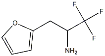 1,1,1-trifluoro-3-(furan-2-yl)propan-2-amine Structure