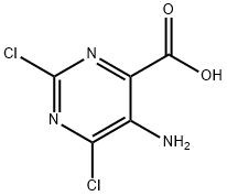 5-AMino-2,6-dichloropyriMidine-4-carboxylic acid Structure