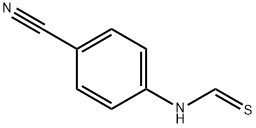 N-(4-Cyanophenyl)MethanethioaMide 구조식 이미지