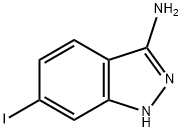 6-IODO-1H-INDAZOL-3-YLAMINE Structure