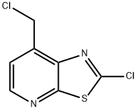 2-Chloro-7-(chloroMethyl)thiazolo[5,4-b]pyridine Structure