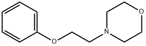 4-(2-phenoxyethyl)Morpholine 구조식 이미지
