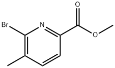 메틸6-브로모-5-메틸피콜리네이트 구조식 이미지