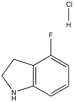 4-Fluoroindoline hydrochloride Structure