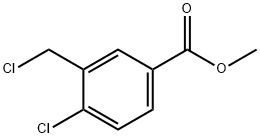 Methyl 4-chloro-3-(chloroMethyl)benzoate Structure