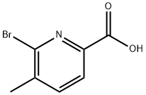 2-broMo-3-Methyl-pyridine-3-carboxyl acid Structure