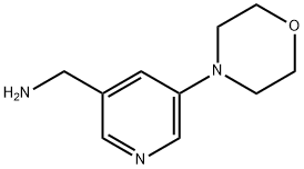 (5-Morpholinopyridin-3-yl)MethanaMine Structure