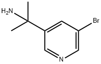 2-(5-broMopyridin-3-yl)propan-2-aMine hcl 구조식 이미지