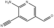 2-AMino-5-forMylnicotinonitrile Structure