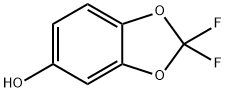 2,2-디플루오로-1,3-벤조디옥솔-5-올 구조식 이미지