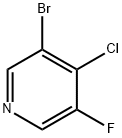 3-broMo-4-클로로-5-플루오로피리딘 구조식 이미지