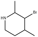 3-BroMo-2,4-디메틸피페리딘 구조식 이미지