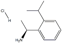 (S)-1-(2-Isopropylphenyl)ethanaMine hydrochloride 구조식 이미지