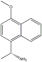 (R)-1-(4-Methoxynaphthalen-1-yl)ethanaMine 구조식 이미지