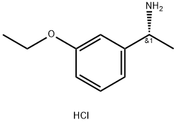 (R)-1-(3-Ethoxyphenyl)ethanaMine hydrochloride 구조식 이미지
