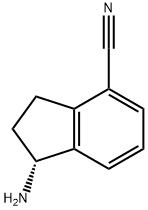 (R)-1-AMino-2,3-dihydro-1H-indene-4-carbonitrile hydrochloride 구조식 이미지