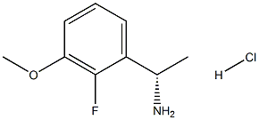 (S)-1-(2-Fluoro-3-Methoxyphenyl)ethanaMine hydrochloride Structure