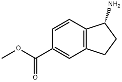 METHYL (1R)-1-AMINOINDANE-5-CARBOXYLATE Structure