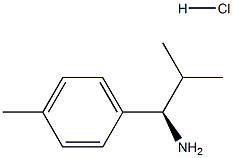 (R)-2-Methyl-1-(p-tolyl)propan-1-aMine hydrochloride Structure