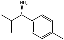 (S)-2-Methyl-1-(p-tolyl)propan-1-aMine hydrochloride Structure