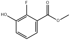 Methyl 2-Fluoro-3-hydroxybenzoate Structure