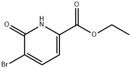Ethyl 5-broMo-6-hydroxypicolinate Structure