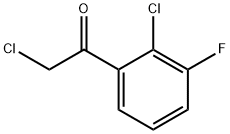 2-Chloro-1-(2-chloro-3-fluorophenyl)ethanone Structure