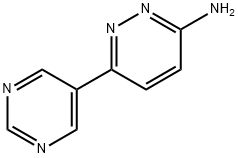6-(pyriMidin-5-yl)pyridazin-3-aMine 구조식 이미지