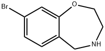8-broMo-2,3,4,5-테트라히드로벤조[f][1,4]옥사제핀 구조식 이미지