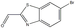 6-BroMobenzo[d]thiazole-2-carbaldehyde Structure