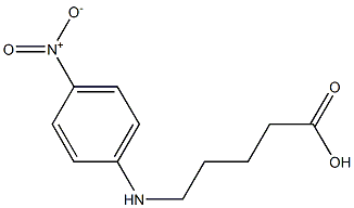 Pentanoic acid, 5-[(4-nitrophenyl)aMino]- Structure