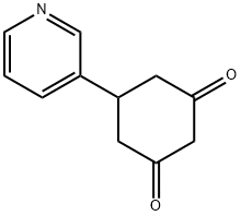 5-(피리딘-3-일)-1,3-사이클로헥산디온 구조식 이미지