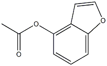 4-Benzofuranol 4-acetate Structure