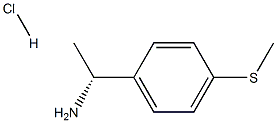 (R)-1-(4-(Methylthio)phenyl)ethanaMine hydrochloride 구조식 이미지