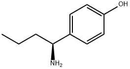 (S)-4-(1-AMinobutyl)phenol hydrochloride Structure