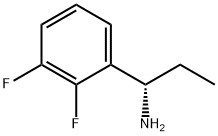 (S)-1-(2,3-Difluorophenyl)propan-1-aMine hydrochloride Structure