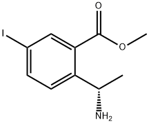 (S)-Methyl 2-(1-aMinoethyl)-5-iodobenzoate Structure
