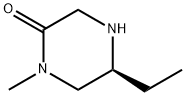 (S)-5-ETHYL-1-METHYLPIPERAZIN-2-ONE 구조식 이미지