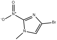 4-bromo-1-methy-2-nitro-1H-imidazole Structure