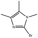 1H-이미다졸,2-브로모-1,4,5-트리메틸- 구조식 이미지