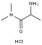 2-AMino-N,N-diMethyl-propanaMide HCl Structure