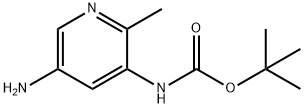 tert-Butyl (6-Methyl-5-nitropyridin-3-yl)carbaMate Structure