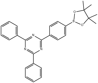 1219956-23-6 2,4-Diphenyl-6-[4-(4,4,5,5-tetramethyl-1,3,2-dioxaborolan-2-yl)phenyl]-1,3,5-triazine