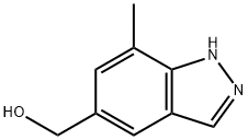(7-Methyl-1H-indazol-5-yl)Methanol Structure