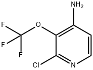 2-chloro-3-(trifluoroMethoxy)pyridin-4-aMine 구조식 이미지