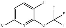 6-chloro-3-iodo-2-(trifluoroMethoxy)pyridine 구조식 이미지