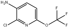 2-chloro-6-(trifluoroMethoxy)pyridin-3-aMine Structure