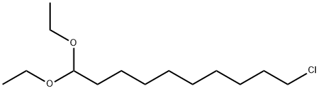 10-Chloro-1,1-Diethoxydecane Structure